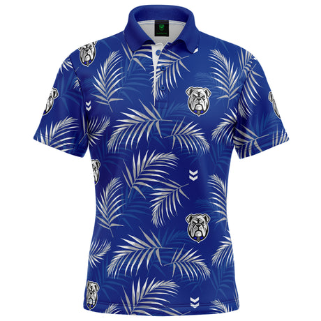 NRL Bulldogs 'Palm Beach' Golf Polo - Ashtabula