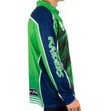 NRL Raiders 'Barracuda' Fishing Shirt - Adult - Ashtabula