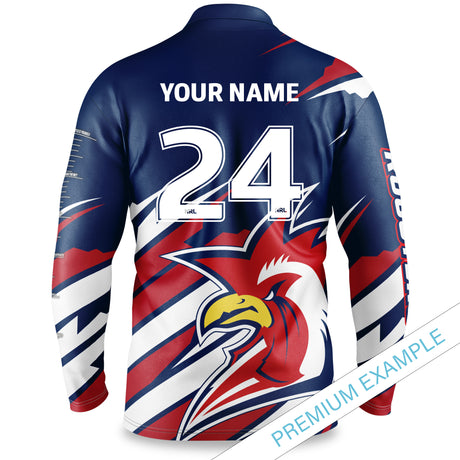 NRL Roosters 'Ignition' Fishing Shirt - Adult - Ashtabula