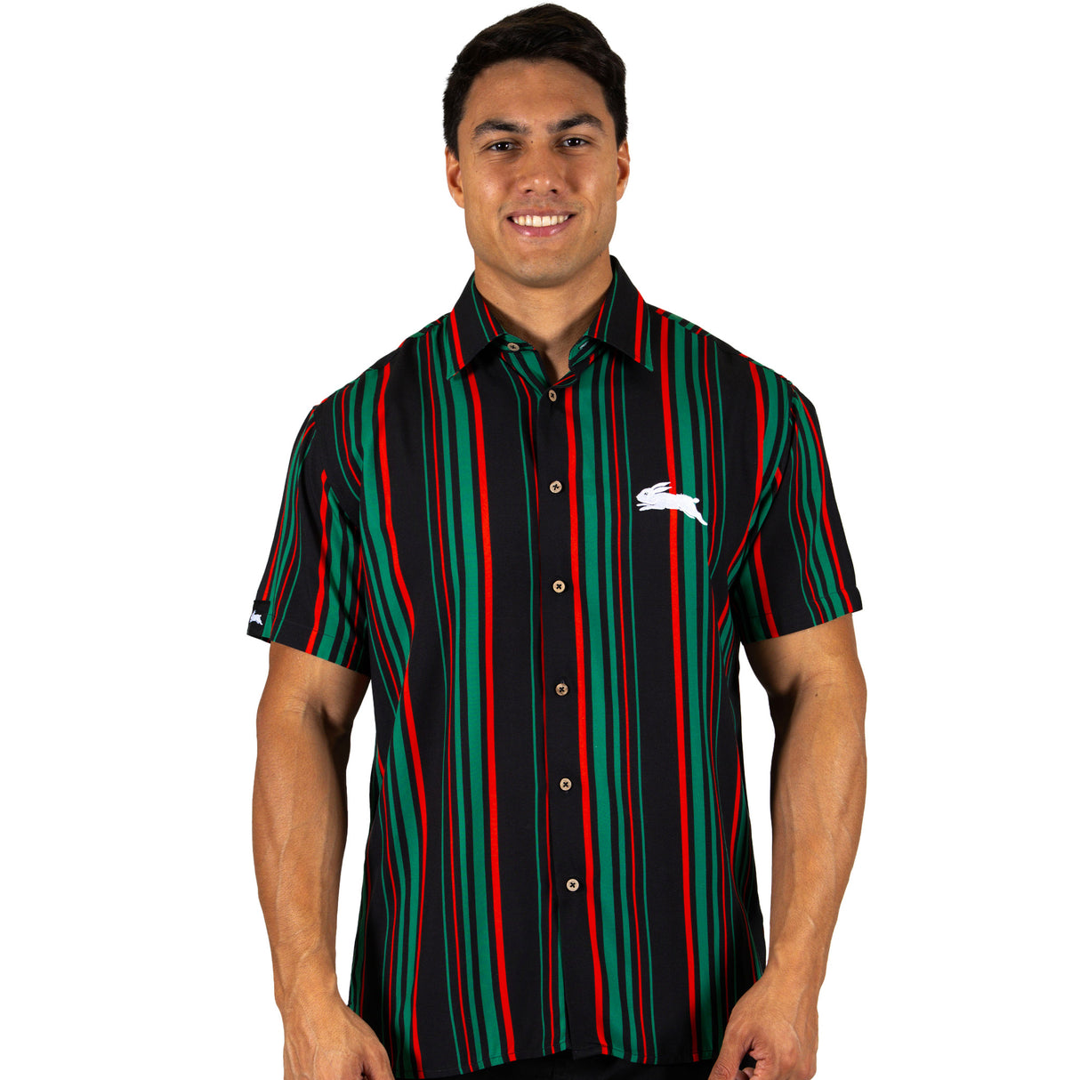 NRL Rabbitohs 'Sorrento' Party Shirt - Ashtabula