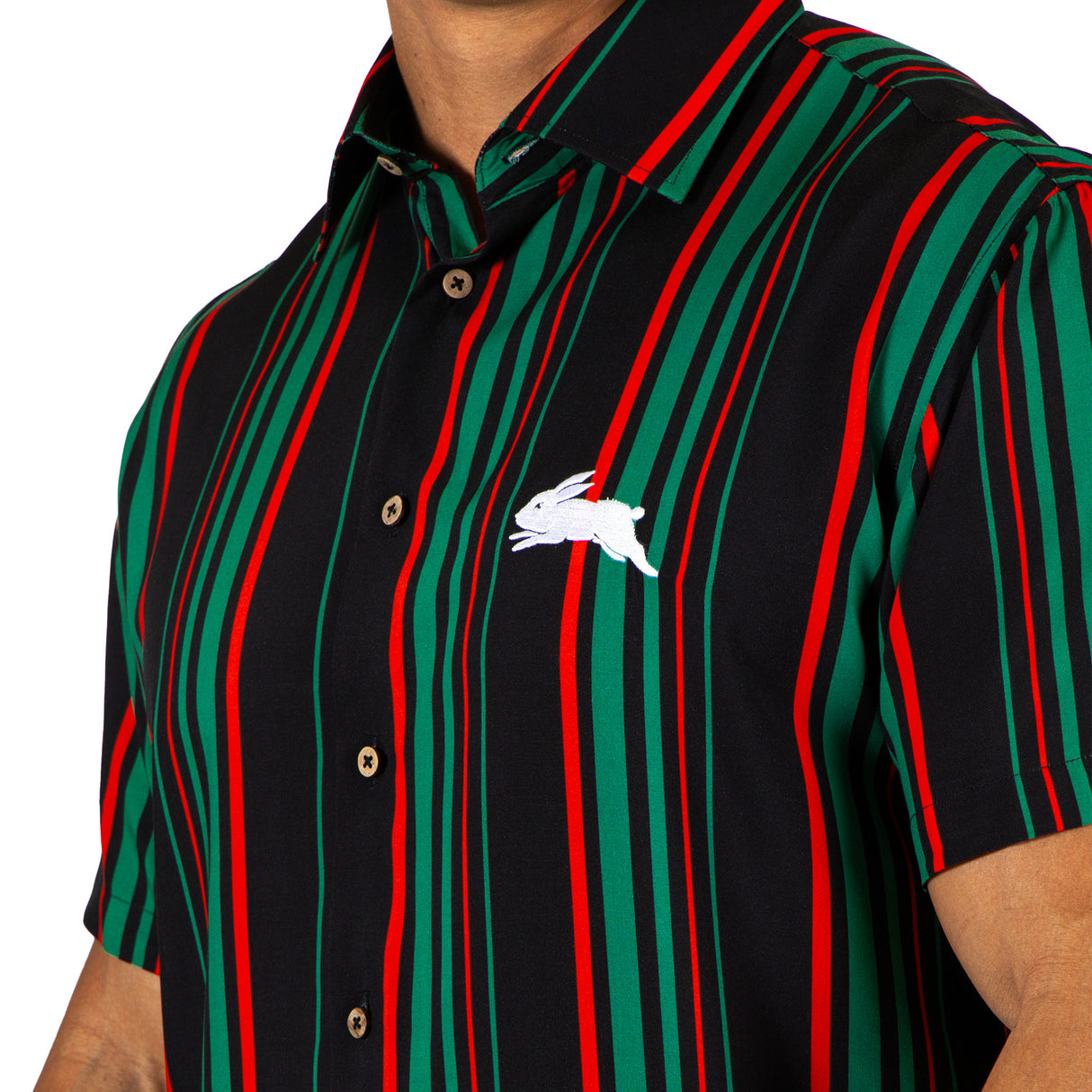 NRL Rabbitohs 'Sorrento' Party Shirt - Ashtabula