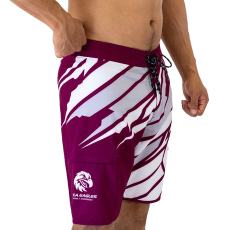 NRL Sea Eagles Ignition' Board Shorts - Adult - Ashtabula