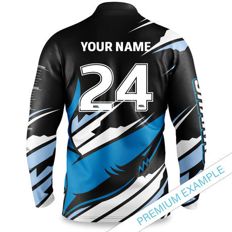 NRL Sharks 'Ignition' Fishing Shirt - Youth - Ashtabula