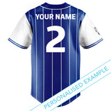 NRL Bulldogs 'Slugger' Baseball Shirt - Ashtabula