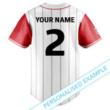 NRL Dragons 'Slugger' Baseball Shirt - Ashtabula