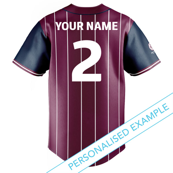 NRL Sea Eagles 'Slugger' Baseball Shirt - Ashtabula