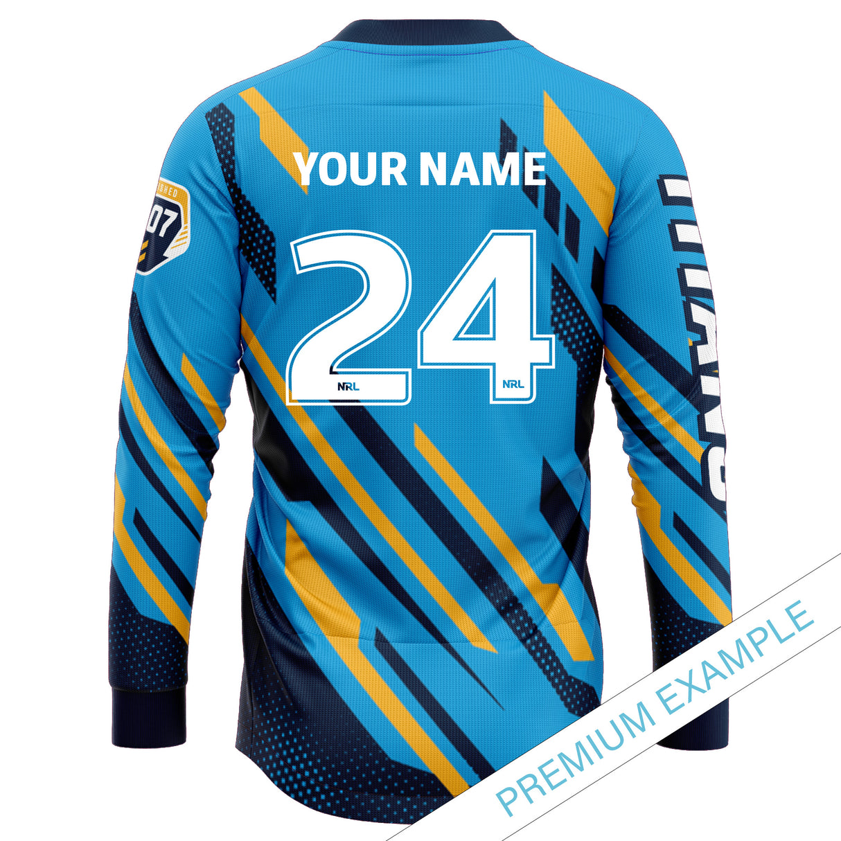 NRL Titans 'Blitz' MX Jersey - Youth - Ashtabula