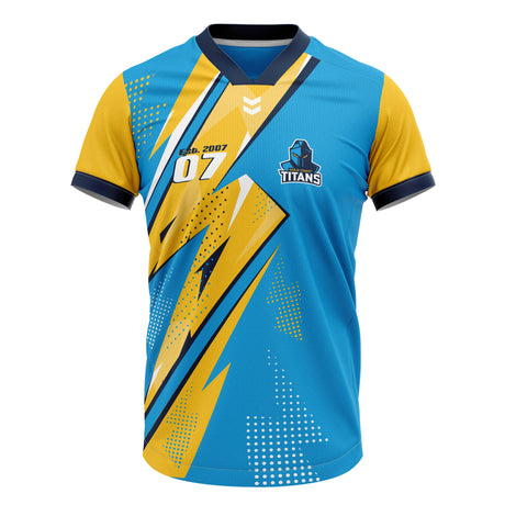 NRL Titans 'Thunderstruck' Kids Tee - Ashtabula