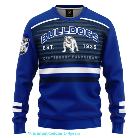 NRL Bulldogs Kids 'Victory' Pullover - Ashtabula