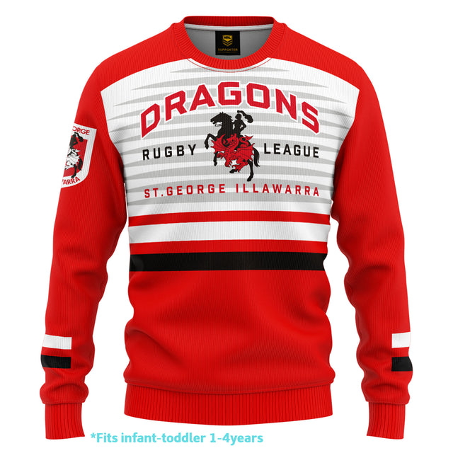 NRL Dragons Kids 'Victory' Pullover - Ashtabula