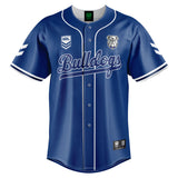 NRL Bulldogs 'Homer' Baseball Shirt - Youth - Ashtabula