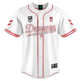 NRL Dragons 'Homer' Baseball Shirt - Youth - Ashtabula