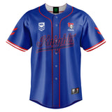 NRL Knights 'Homer' Baseball Shirt - Youth - Ashtabula
