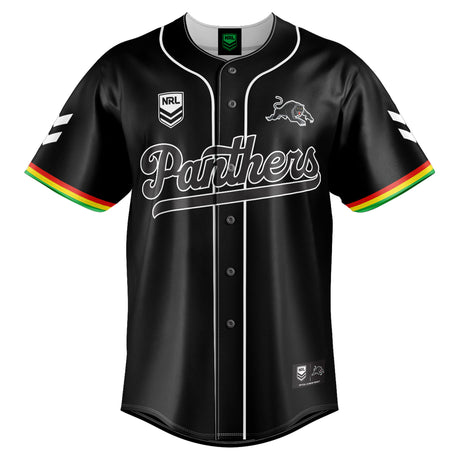 NRL Panthers 'Homer' Baseball Shirt - Youth - Ashtabula
