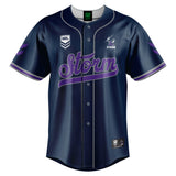 NRL Storm 'Homer' Baseball Shirt - Youth - Ashtabula