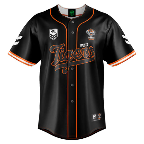 NRL Wests Tigers 'Homer' Baseball Shirt - Youth - Ashtabula