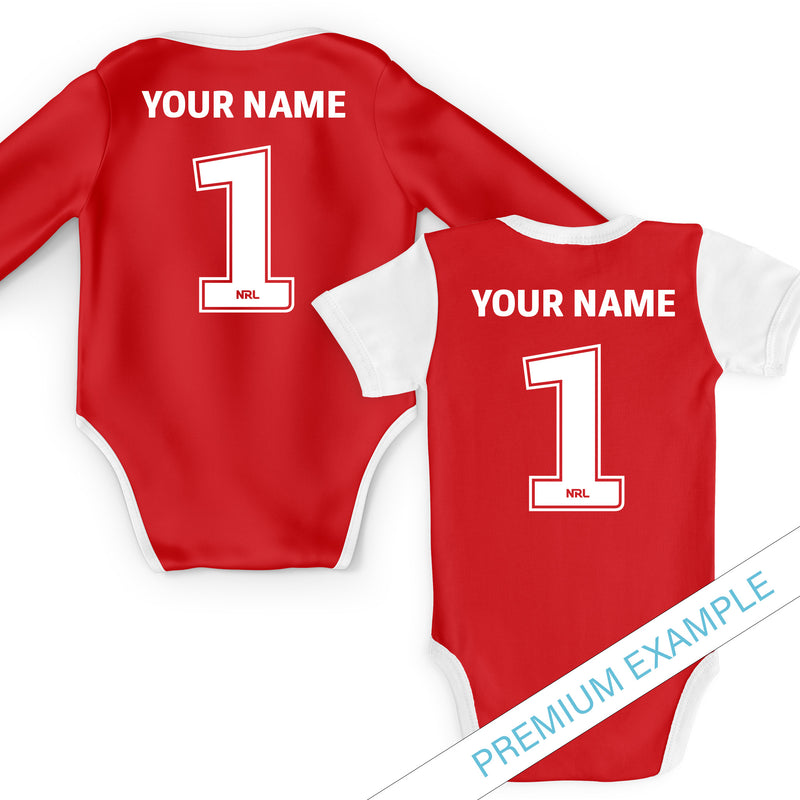 NRL Dragons Infant 2pc Gift Set - Ashtabula