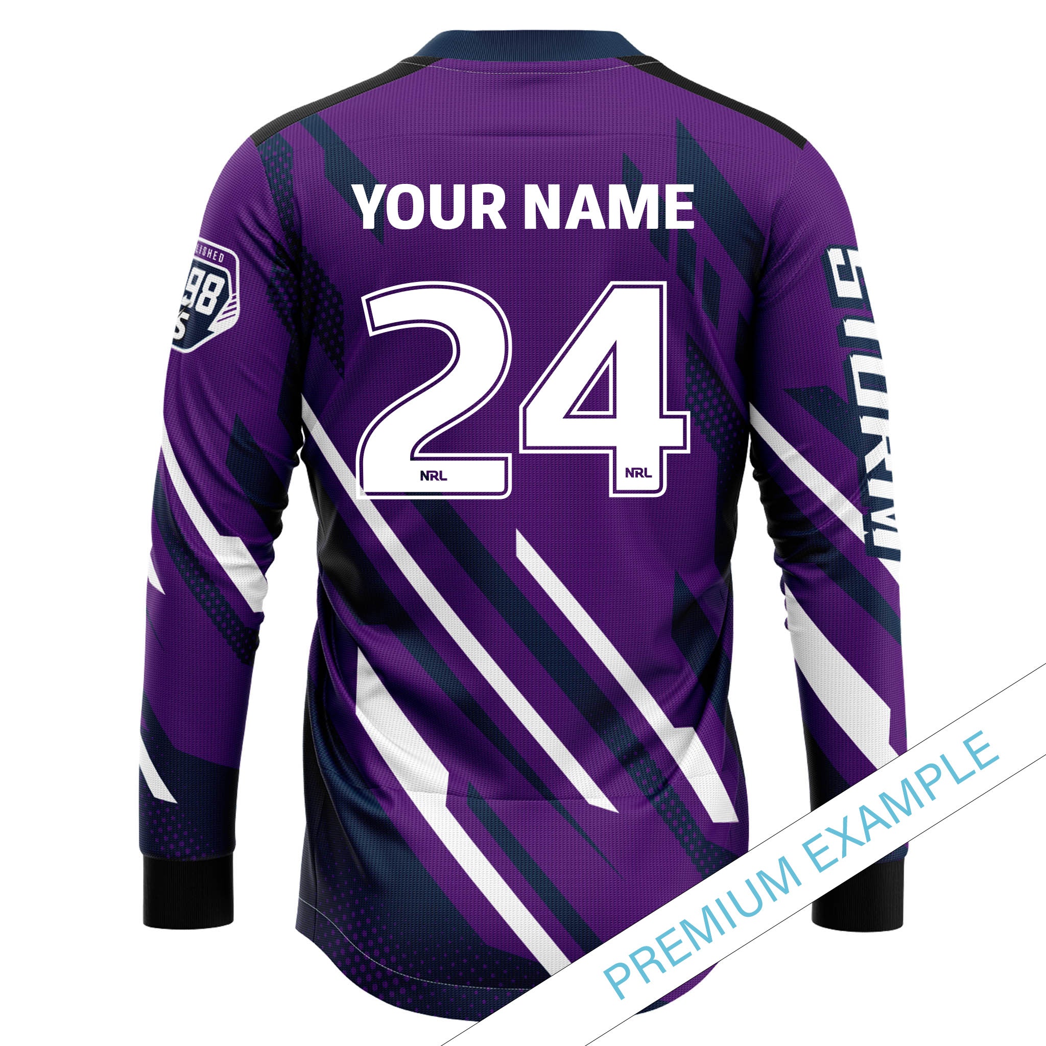 NRL Storm 'Blitz' MX Jersey – Ashtabula