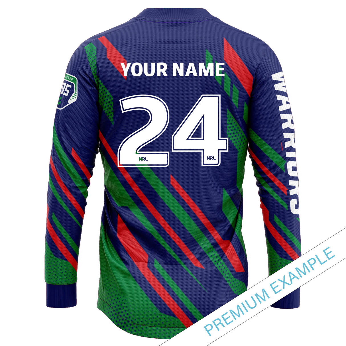 NRL Warriors 'Blitz' MX Jersey - Ashtabula