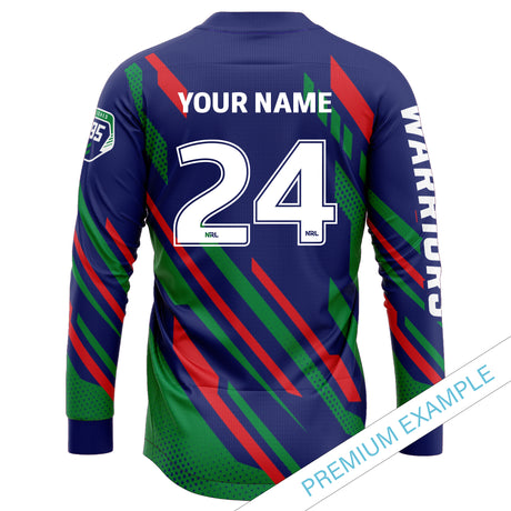 NRL Warriors 'Blitz' MX Jersey - Ashtabula