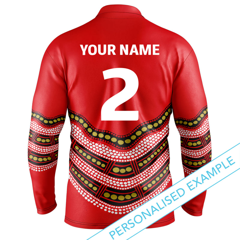 NRL Dolphins 'Karumba' Fishing Shirt - Youth