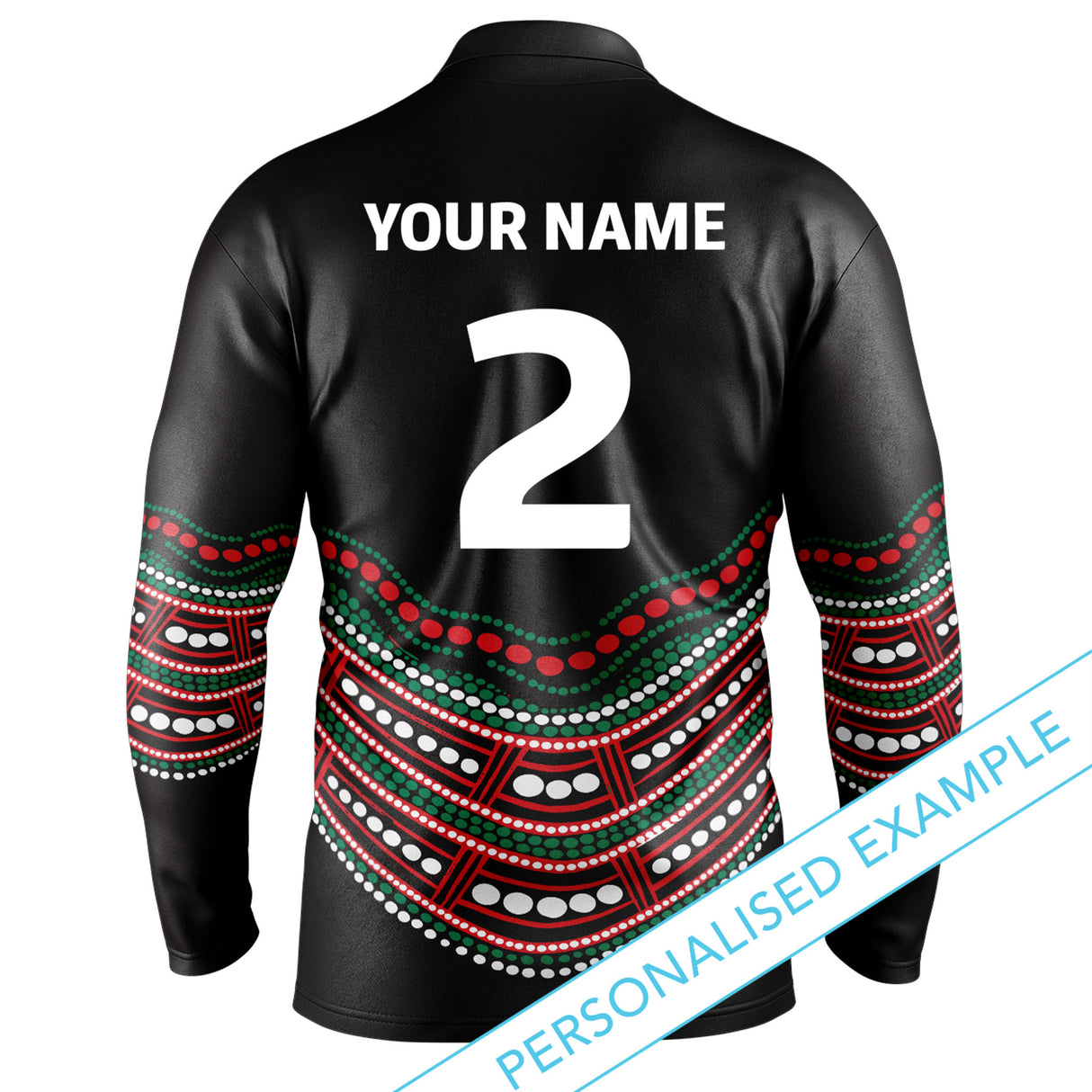 NRL Rabbitohs 'Karumba' Fishing Shirt - Youth - Ashtabula