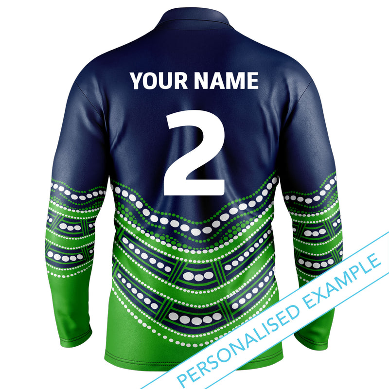 NRL Raiders 'Karumba' Fishing Shirt - Youth - Ashtabula