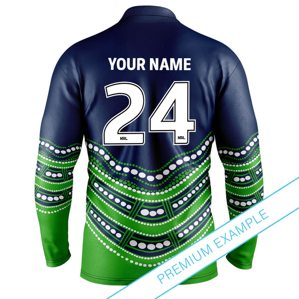 NRL Raiders 'Karumba' Fishing Shirt - Youth - Ashtabula