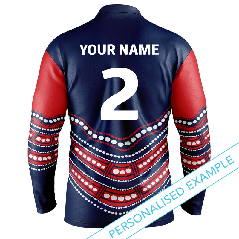 NRL Roosters 'Karumba' Fishing Shirt - Youth - Ashtabula