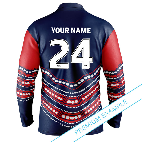 NRL Roosters 'Karumba' Fishing Shirt - Youth - Ashtabula