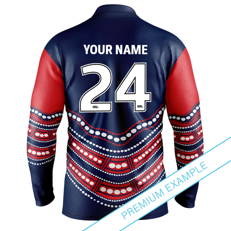 NRL Roosters 'Karumba' Fishing Shirt - Youth - Ashtabula