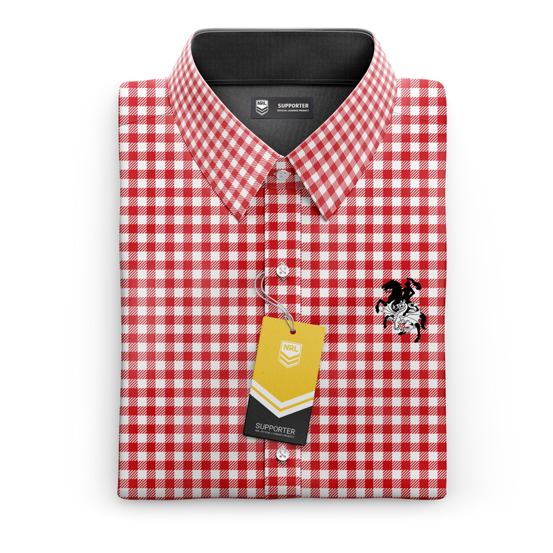 NRL Dragons 'Dawson' Dress Shirt - Ashtabula