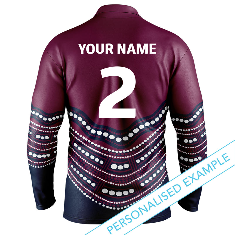 NRL Sea Eagles 'Karumba' Fishing Shirt - Adult - Ashtabula