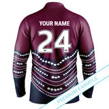 NRL Sea Eagles 'Karumba' Fishing Shirt - Adult - Ashtabula