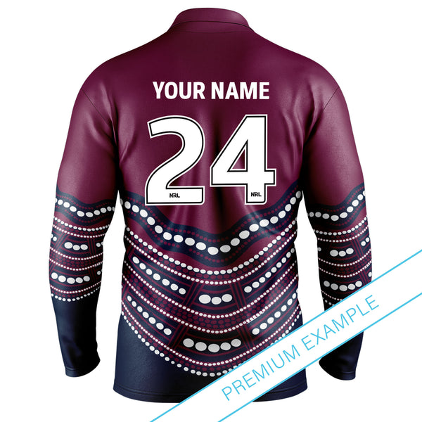 NRL Sea Eagles 'Karumba' Fishing Shirt - Youth - Ashtabula