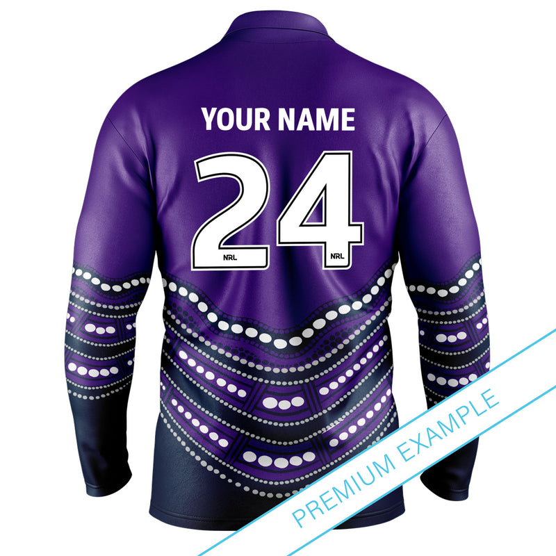 NRL Storm 'Karumba' Fishing Shirt - Adult - Ashtabula