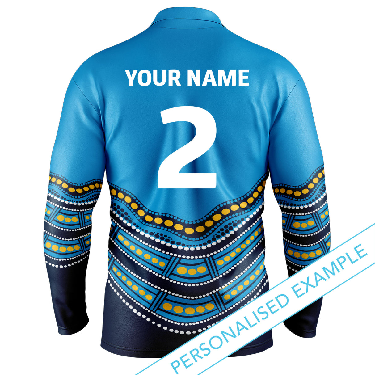 NRL Titans 'Karumba' Fishing Shirt - Youth - Ashtabula