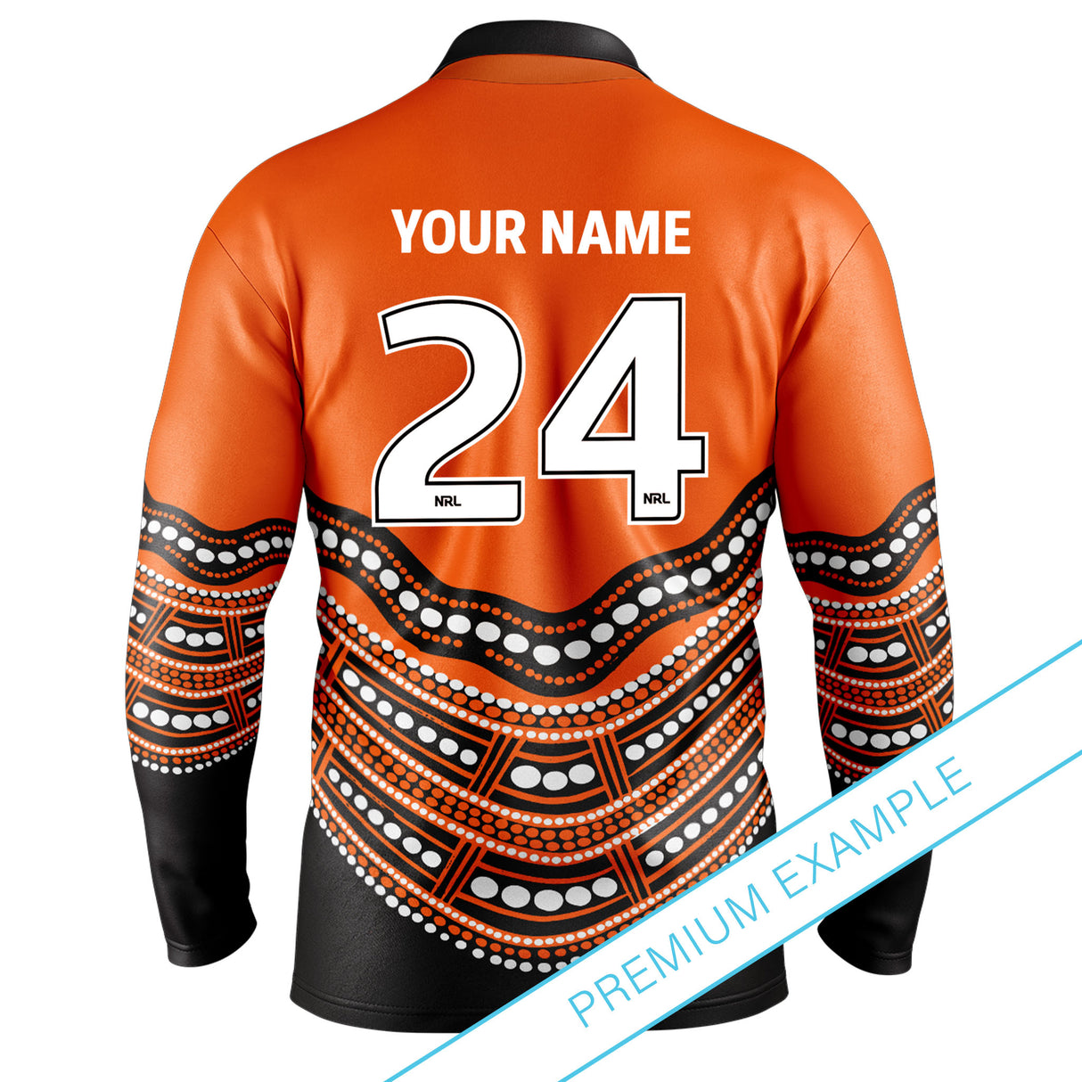 NRL Wests Tigers 'Karumba' Fishing Shirt - Youth - Ashtabula
