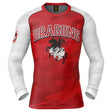 NRL Dragons 'Barrel' Rash Vest  - Adult - Ashtabula