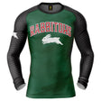 NRL Rabbitohs 'Barrel' Rash Vest  - Adult - Ashtabula
