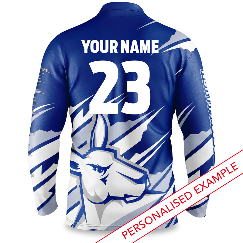 AFL North Melbourne  'Ignition' Fishing Shirt - Youth - Ashtabula