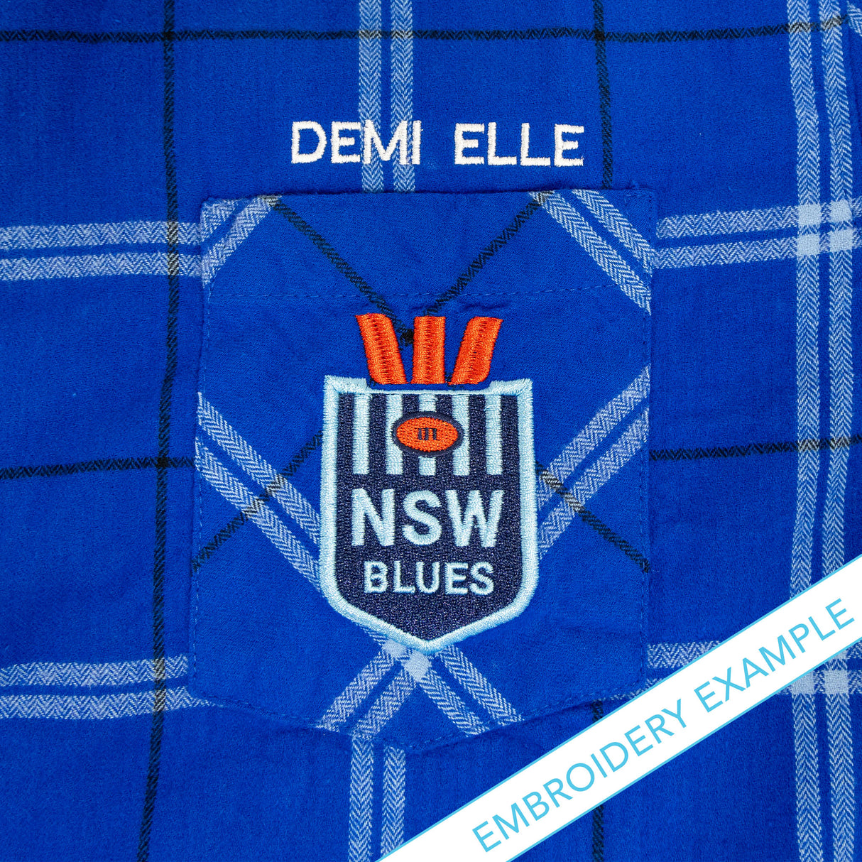 NSW Blues 'Mustang' Flannel Shirt - Ashtabula