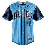 NSW Blues 'Slugger' Baseball Shirt - Ashtabula