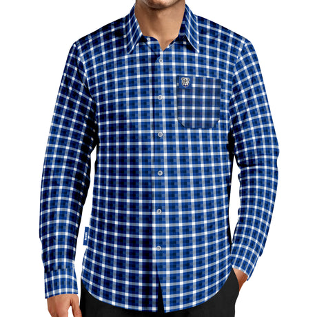 NRL Bulldogs 'Crossfield' Dress Shirt - Ashtabula