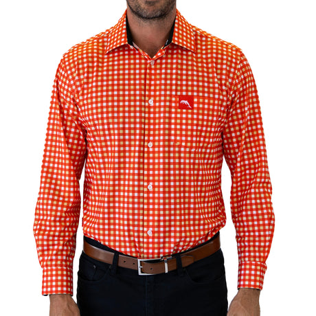 NRL Dolphins 'Crossfield' Dress Shirt - Ashtabula