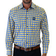NRL Eels 'Crossfield' Dress Shirt - Ashtabula