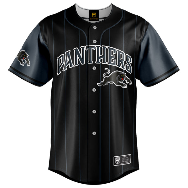NRL Panthers 'Slugger' Baseball Shirt - Ashtabula