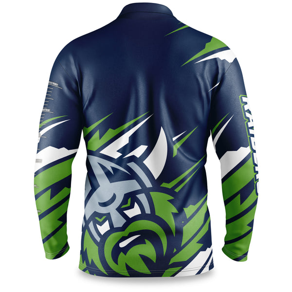 NRL Raiders 'Ignition' Fishing Shirt - Adult - Ashtabula