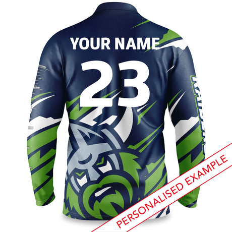 NRL Raiders 'Ignition' Fishing Shirt - Youth - Ashtabula