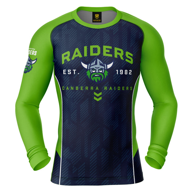 NRL Raiders 'Blocker' Rash Vest - Ashtabula